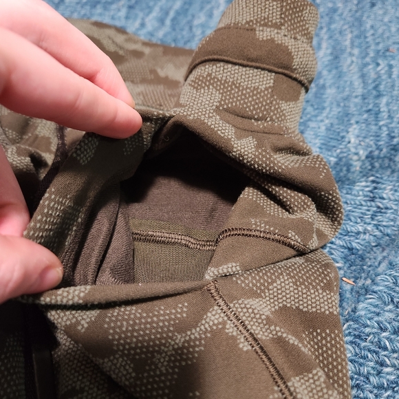 Lululemon Ready to Rulu Heritage Camo Jogger Dark Olive Green Twill Size 4 - Picture 5 of 9